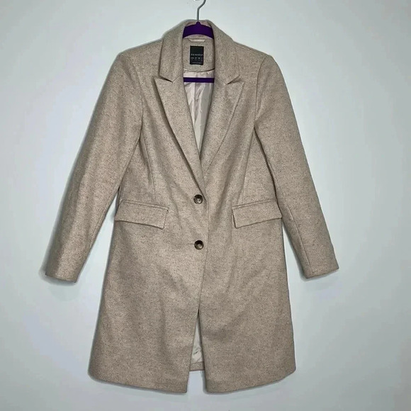 Primark Cream Coat - Picture 1 of 10